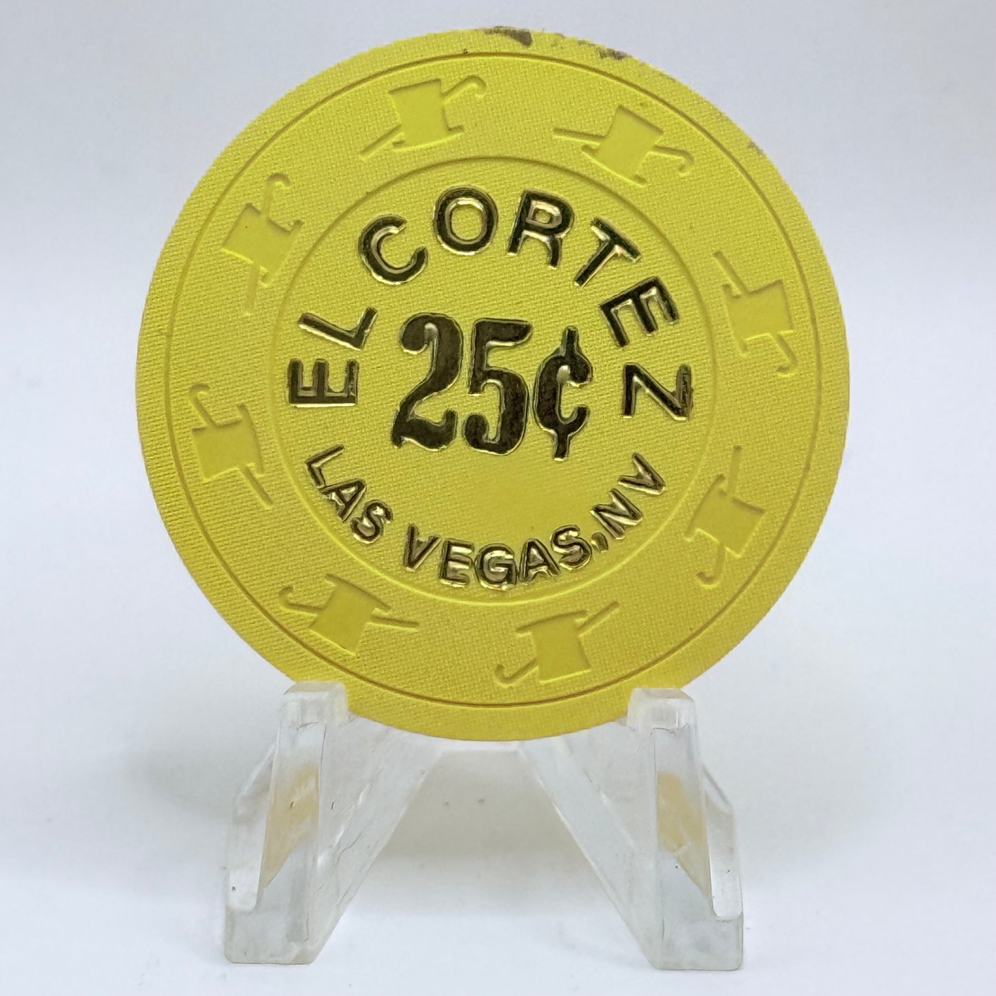 El Cortez Las Vegas Nevada 1998 $0.25 Casino Chip V2354