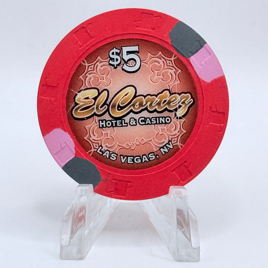 El Cortez Las Vegas Nevada 2004 $5 Casino Chip E4735