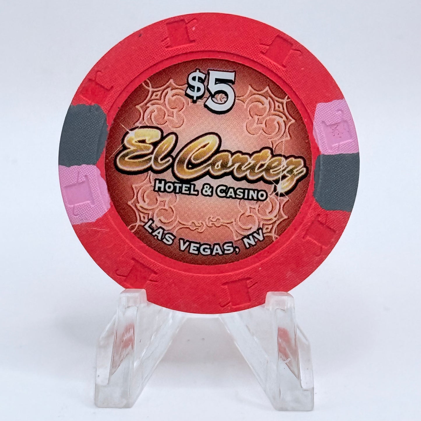El Cortez Las Vegas Nevada 2004 $5 Casino Chip E4735