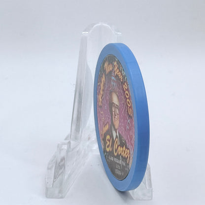 El Cortez Las Vegas Nevada 2003 'Happy New Year' LE Casino Chip E0365