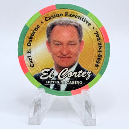 El Cortez Las Vegas Nevada 1990s 'Carl E. Osborne' Odds & Ends Chips E4505