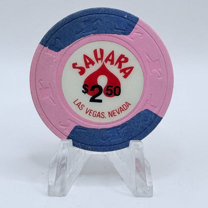 Sahara Las Vegas Nevada 1986 $2.50 Casino Chip N7807