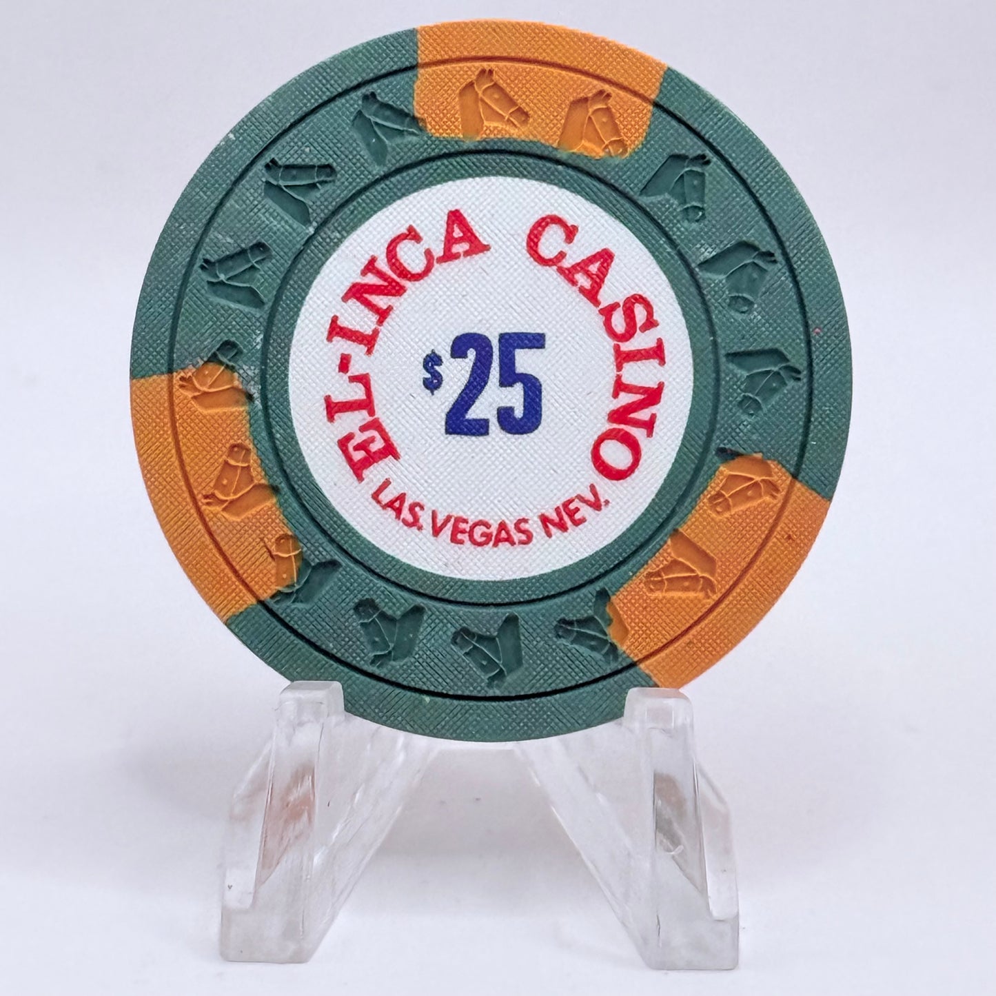 El Inca Las Vegas Nevada 1977 $25 Casino Chip N6102