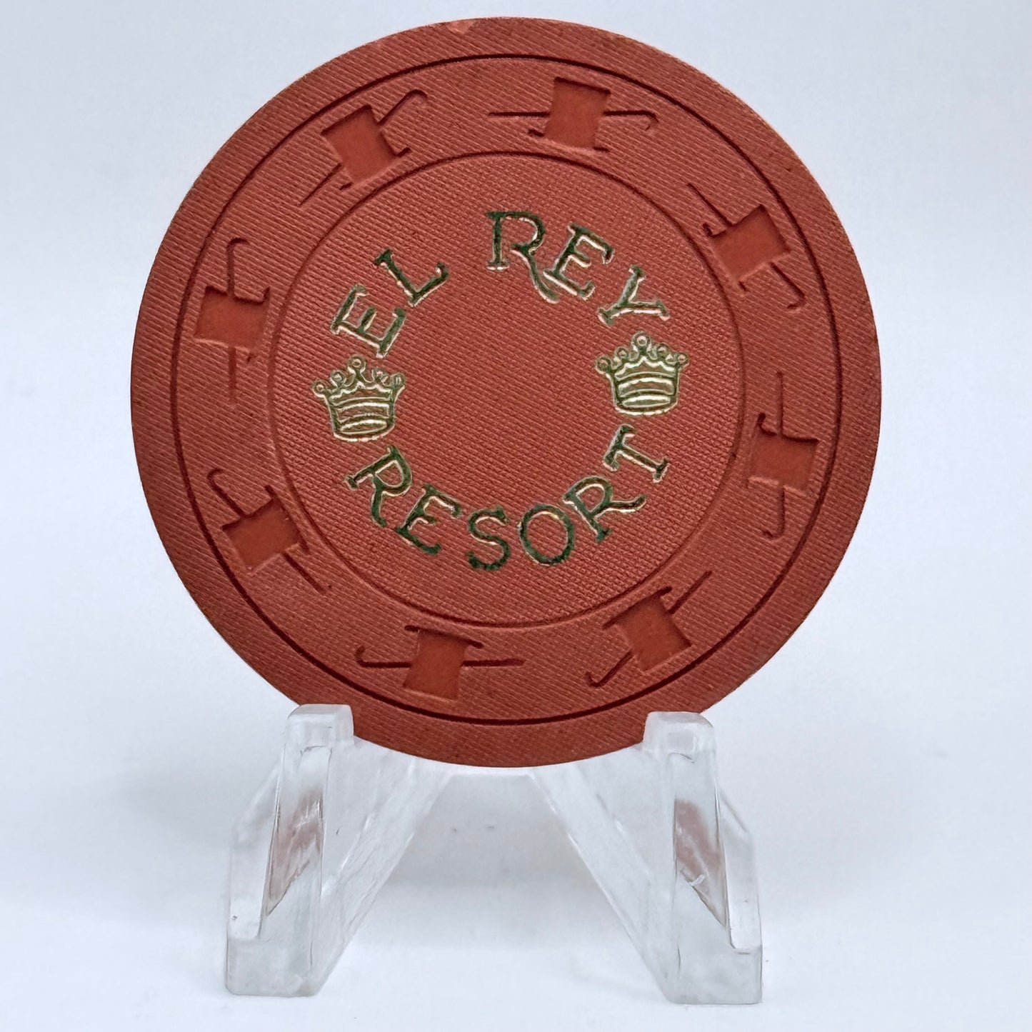 El Rey Searchlight Nevada 1960s $1 Casino Chip N9589