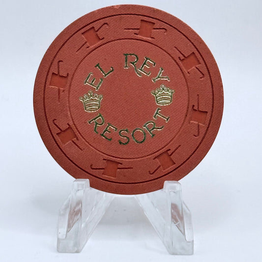 El Rey Searchlight Nevada 1960s $1 Casino Chip N9589