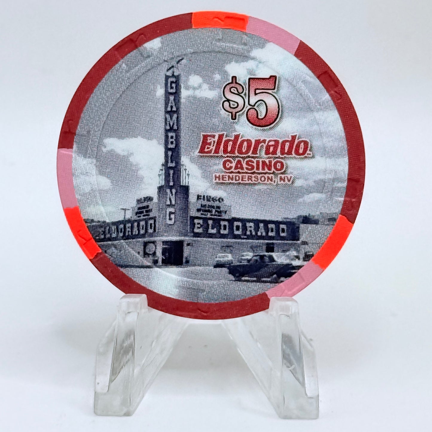 Eldorado Henderson Nevada 2012 '50th Anniversary' LE $5 Casino Chip D1786