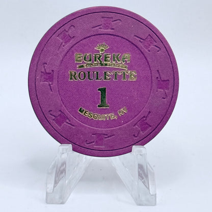 Eureka Casino Mesquite Nevada 2000 Series 2 Roulette Casino Chip V7195