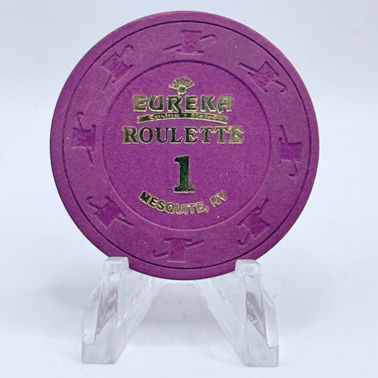 Eureka Casino Mesquite Nevada 2000 Series 2 Roulette Casino Chip V7195