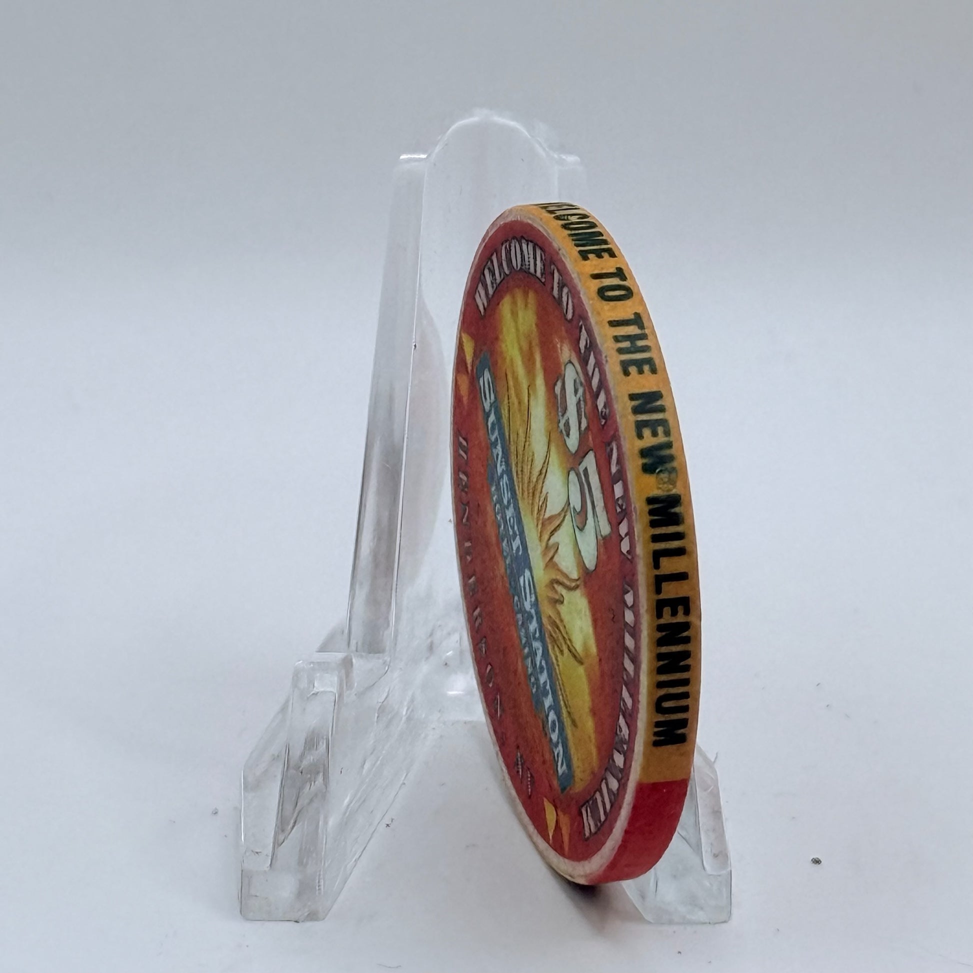 Sunset Station Henderson Nevada 2000 'Millennium' LE Casino Chip D2219