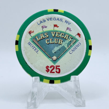 Las Vegas Club Las Vegas Nevada 2002 $25 Casino Chip N8683