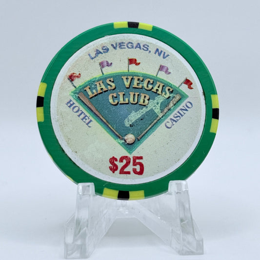 Las Vegas Club Las Vegas Nevada 2002 $25 Casino Chip N8683