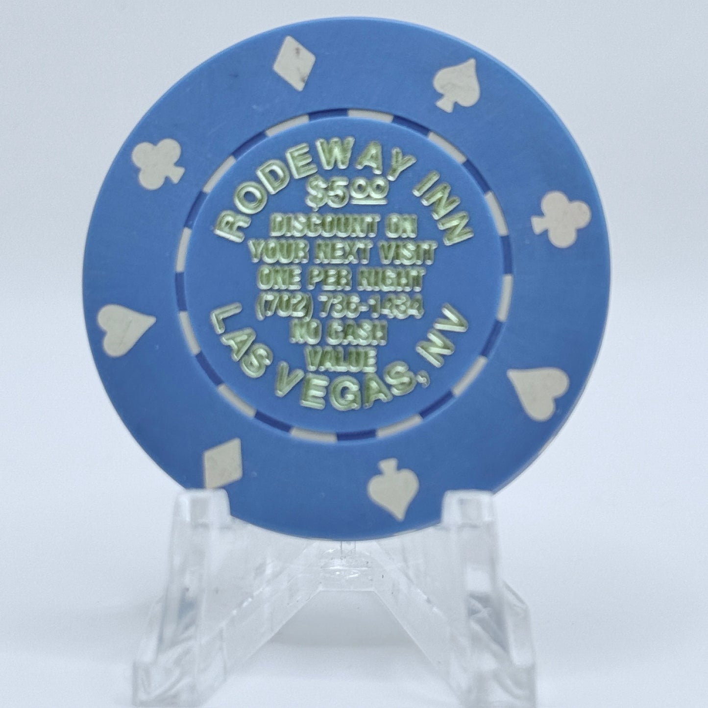 Rodeway Inn Las Vegas Nevada $5 NCV Casino Chip N0228