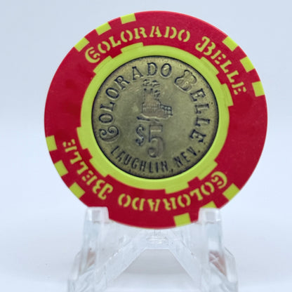 Colorado Belle Laughlin Nevada 1988 $5 Casino Chip N3407