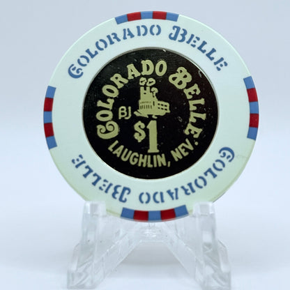 Colorado Belle Laughlin Nevada 2008 $1 Casino Chip E8469