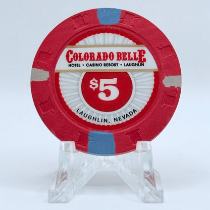 Colorado Belle Laughlin Nevada 2016 $5 Casino Chip D2387