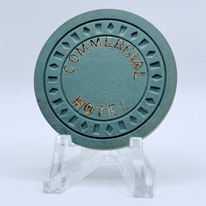 Commercial Hotel Battle Mountain Nevada 1955 $0.50 Casino Chip N0847
