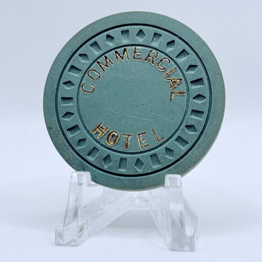 Commercial Hotel Battle Mountain Nevada 1955 $0.50 Casino Chip N0847