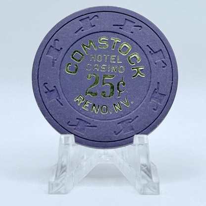 Comstock Reno Nevada $0.25 Casino Chip N3062