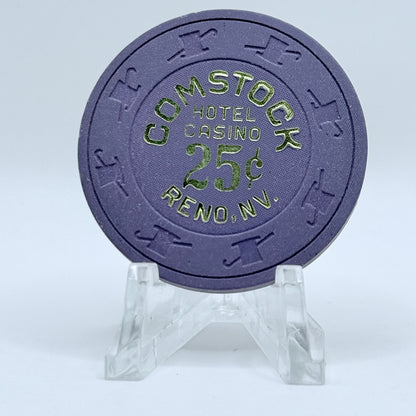 Comstock Reno Nevada $0.25 Casino Chip N3062