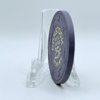 Comstock Reno Nevada $0.25 Casino Chip N3062