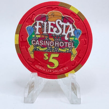 Fiesta Rancho N. Las Vegas Nevada 1994 'Grand Opening' LE $5 Casino Chip N2734