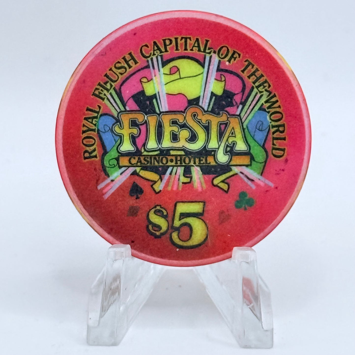 Fiesta Rancho N. Las Vegas Nevada 1998 $5 Casino Chip V2428