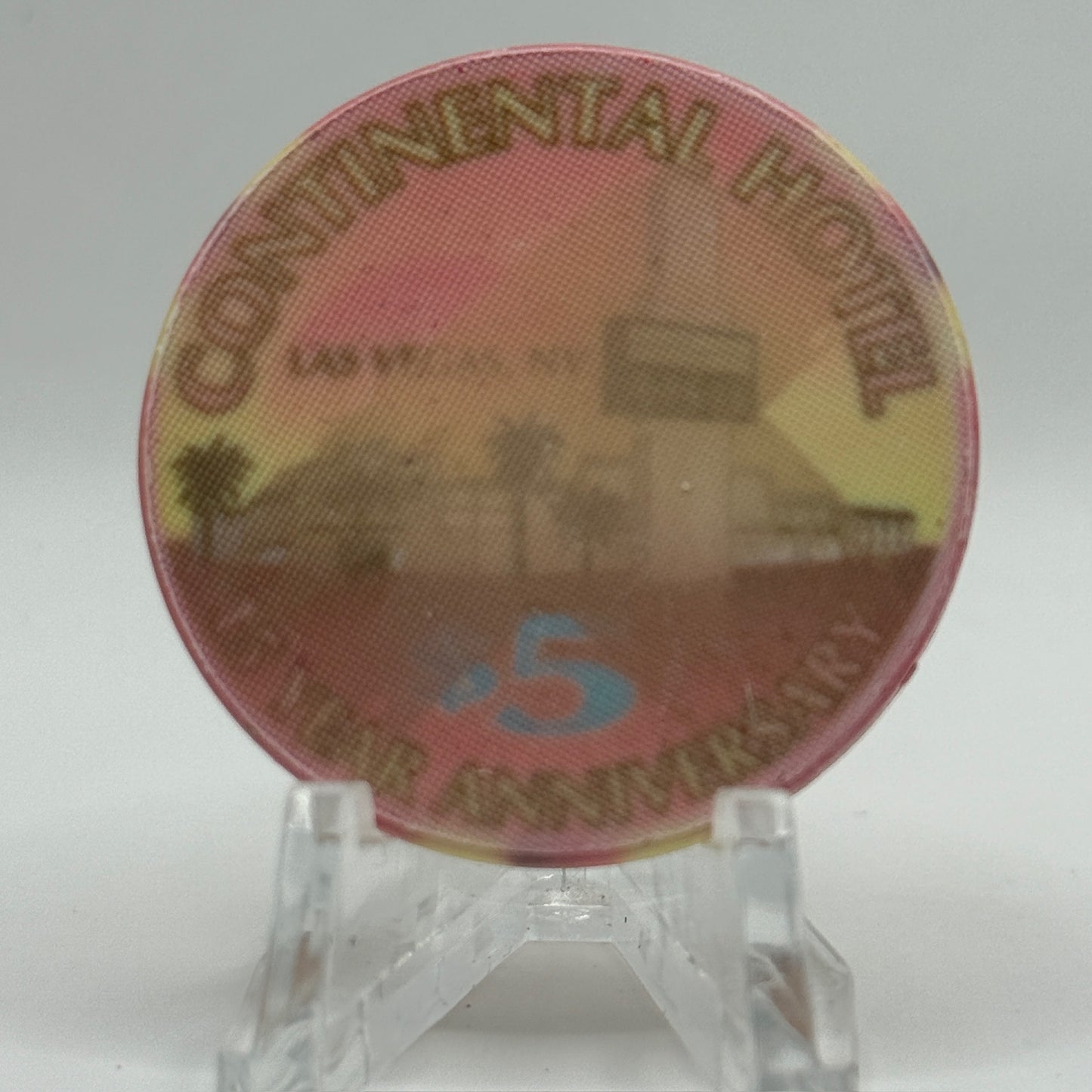 Continental Hotel Las Vegas Nevada 1996 LE $5 Casino Chip N8115