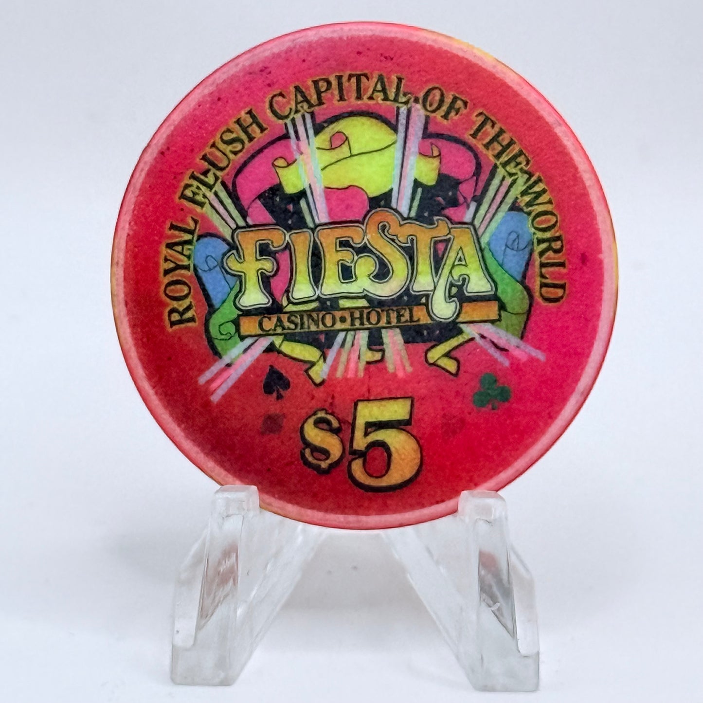 Fiesta Rancho N. Las Vegas Nevada 1998 $5 Casino Chip V2427