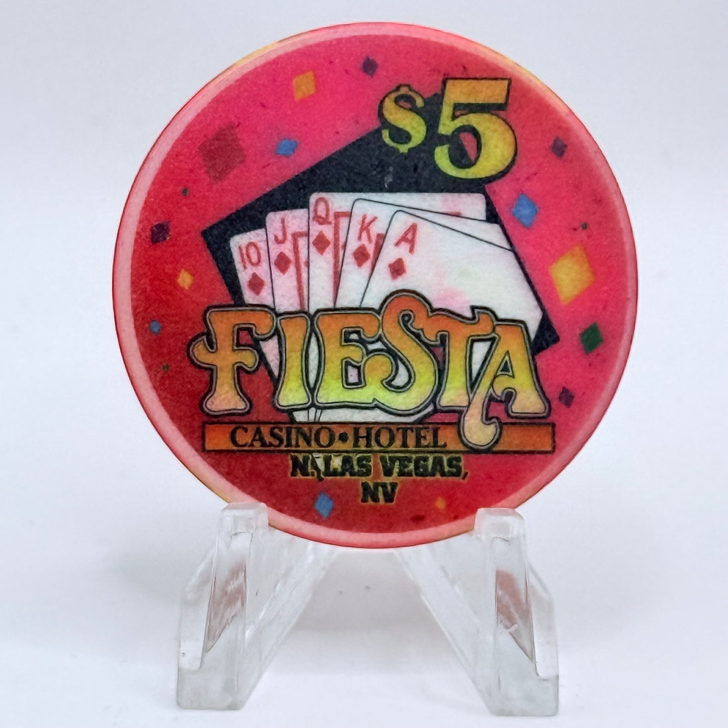 Fiesta Rancho N. Las Vegas Nevada 1998 $5 Casino Chip V2426