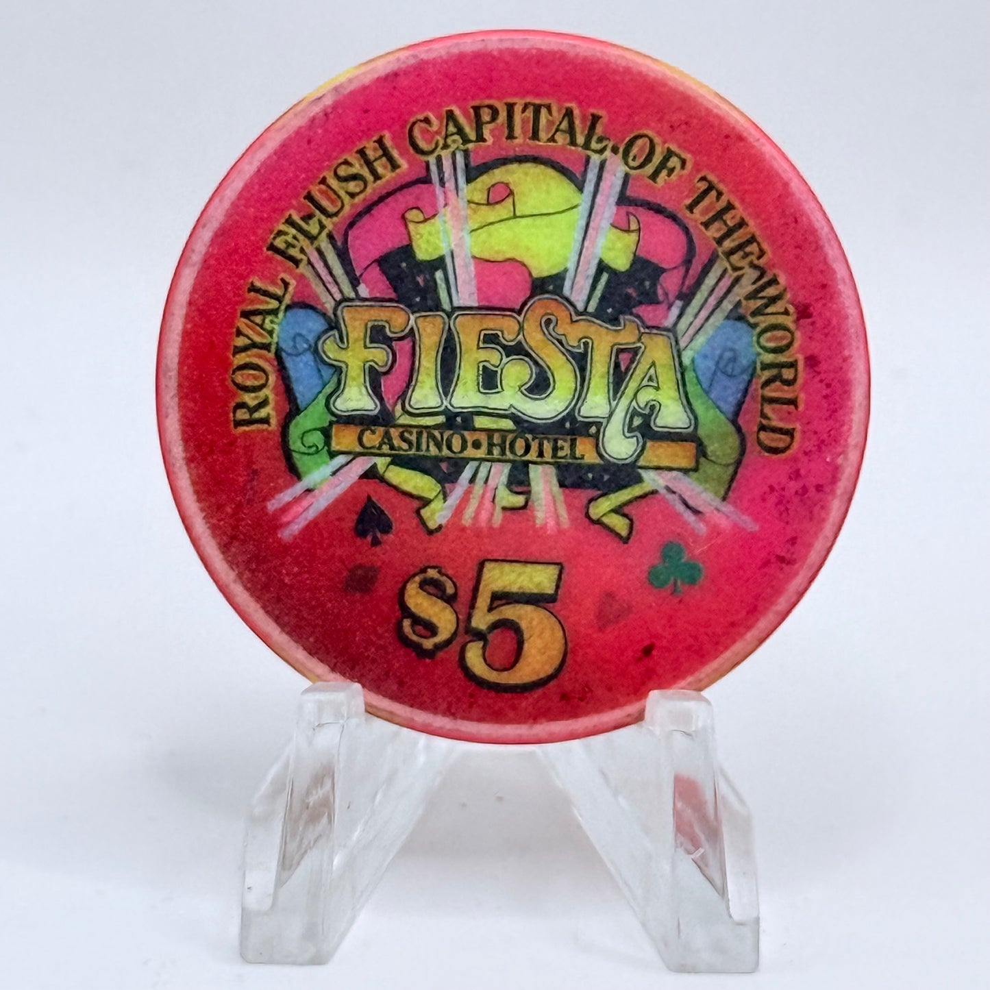 Fiesta Rancho N. Las Vegas Nevada 1998 $5 Casino Chip V2426