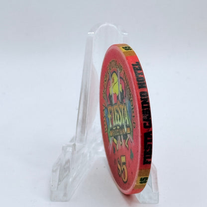 Fiesta Rancho N. Las Vegas Nevada 1998 $5 Casino Chip V2426