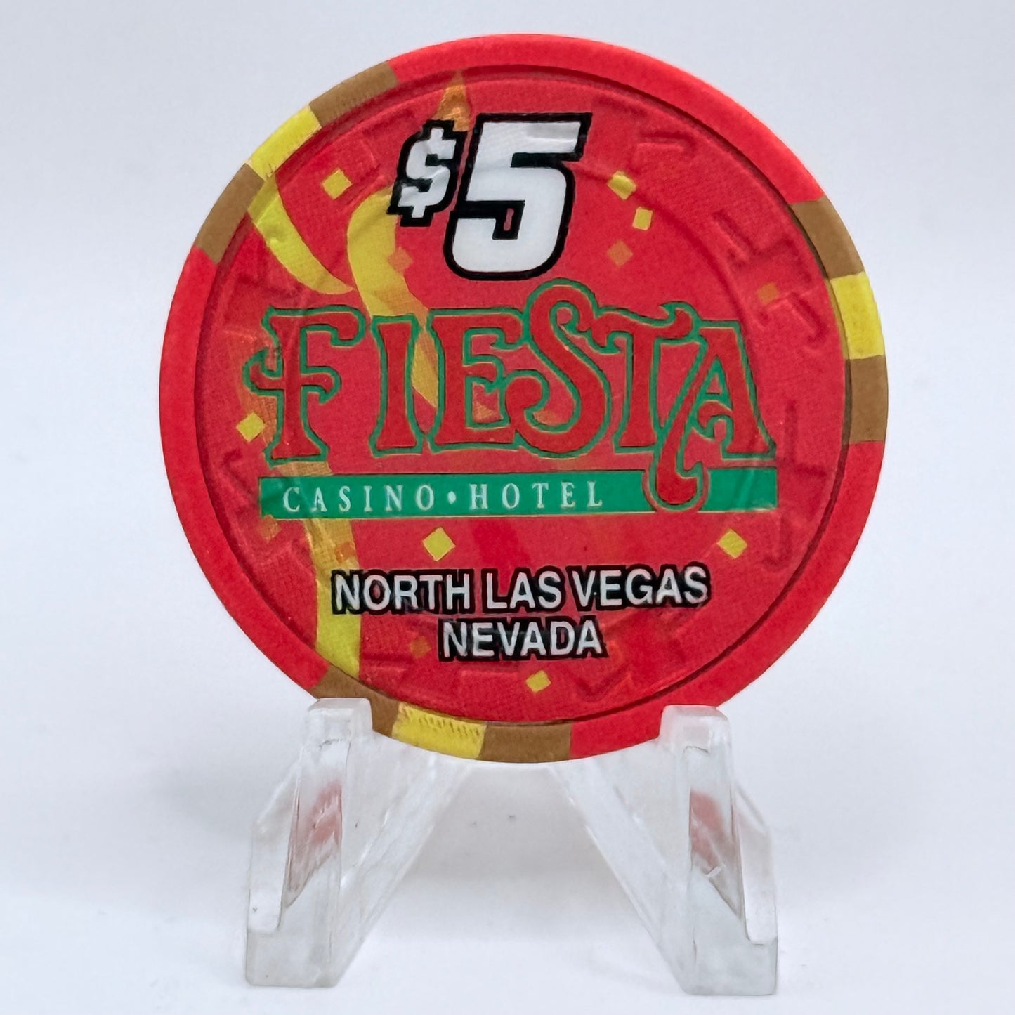 Fiesta Rancho N. Las Vegas Nevada 1994 $5 Casino Chip N2735