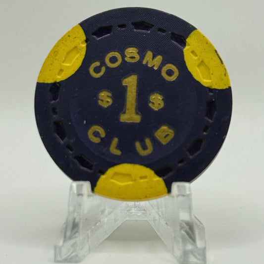 Cosmo Club Reno Nevada 1964 LE $1 Casino Chip N5038