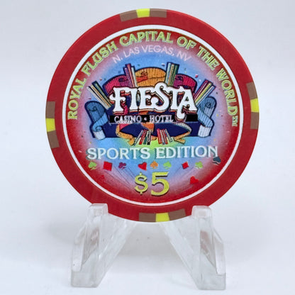 Fiesta Rancho N. Las Vegas Nevada 1997 Series 4 LE $5 Casino Chip N9645