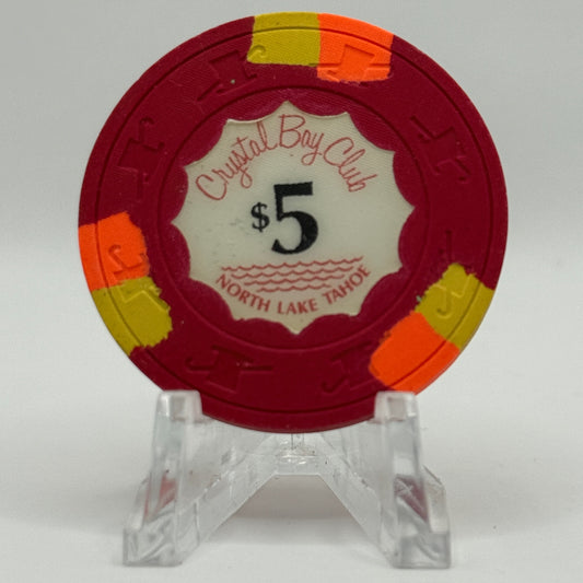 Crystal Bay Casino Crystal Bay Nevada $5 Casino Chip N5050