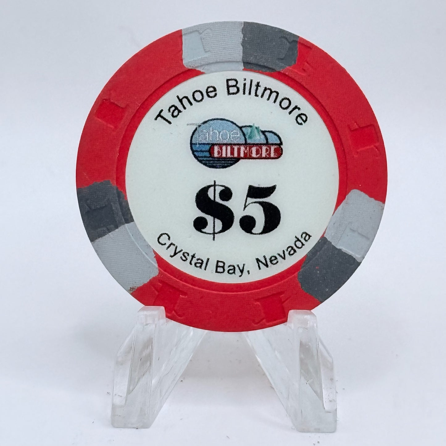 Tahoe Biltmore Crystal Bay Nevada 2006 $5 Casino Chip E5585