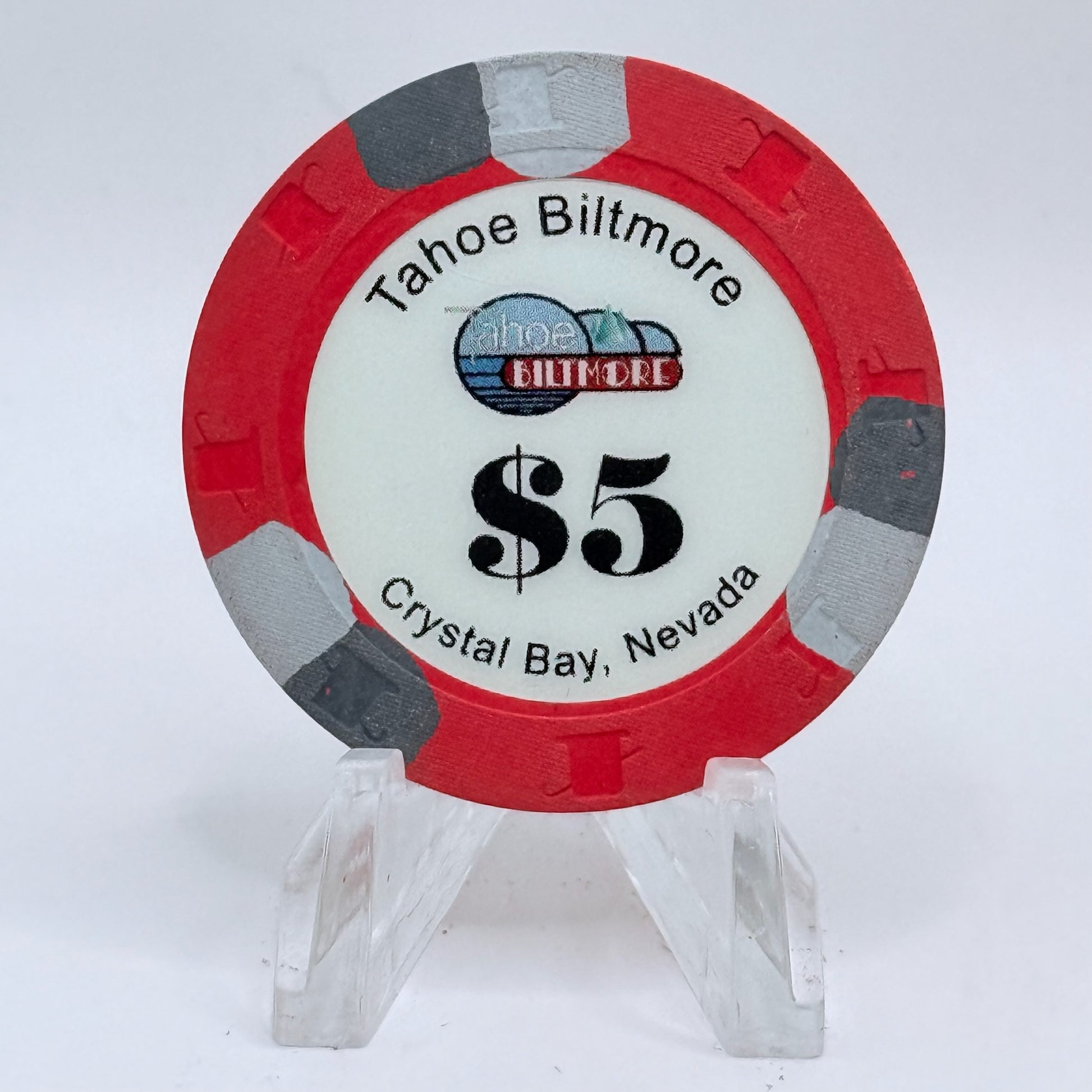 Tahoe Biltmore Crystal Bay Nevada 2006 $5 Casino Chip E5585