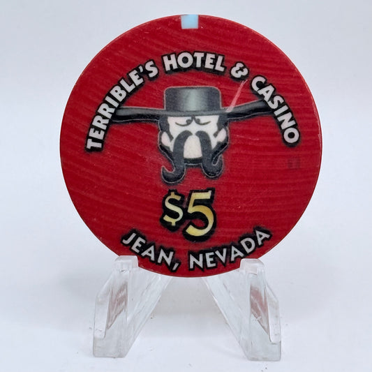 Terrible's Road House Casino Jean Nevada 2018 $5 Casino Chip D2779