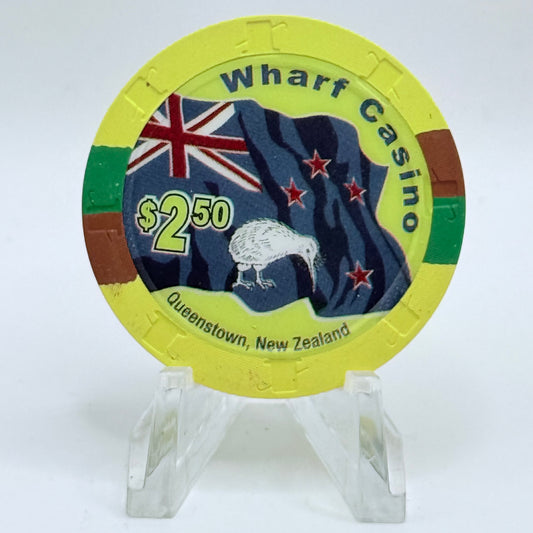 Wharf Casino Queenstown New Zealand $2.50 Casino Chip