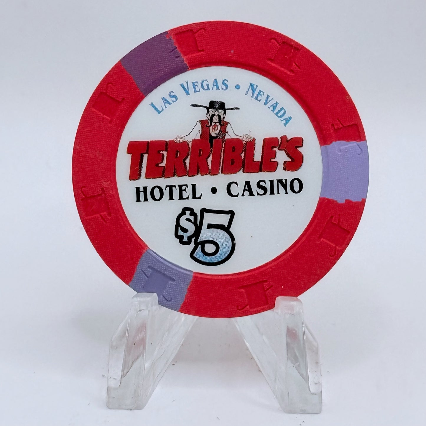 Terrible's Hotel Casino Las Vegas Nevada 2000 $5 Casino Chip V7419