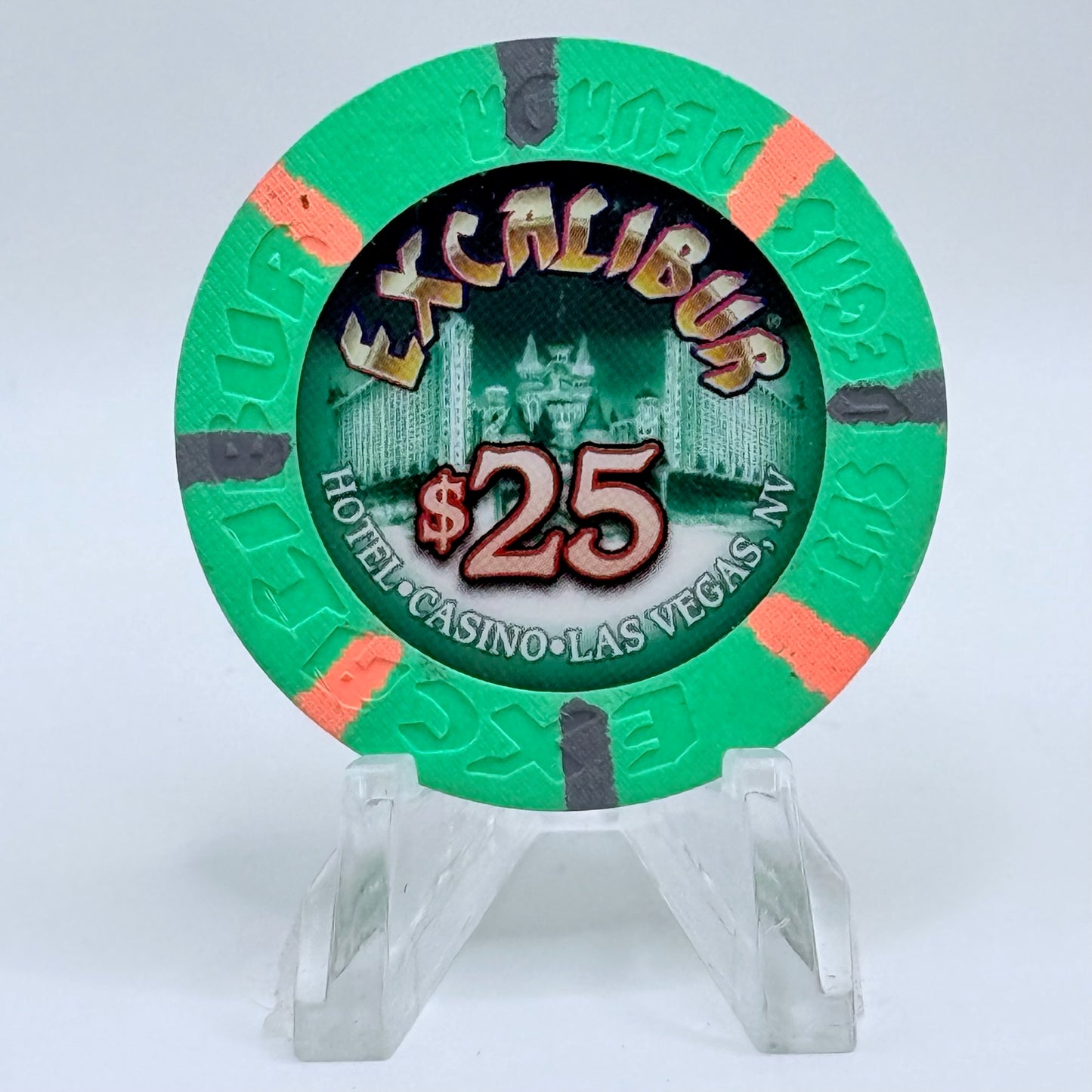 Excalibur Las Vegas Nevada $25 Casino Chip