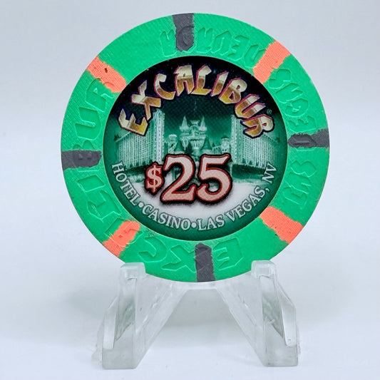 Excalibur Las Vegas Nevada $25 Casino Chip