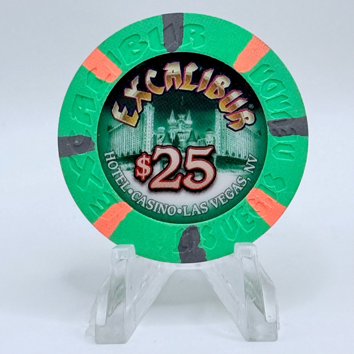 Excalibur Las Vegas Nevada $25 Casino Chip