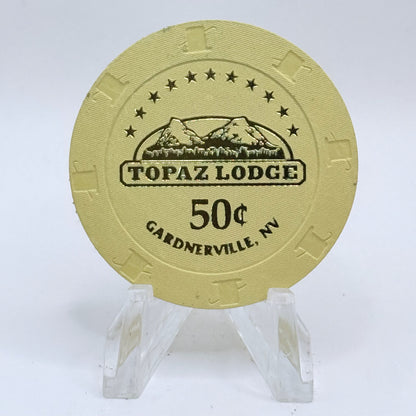 Topaz Lodge Gardnerville Nevada 2006 $0.50 Casino Chip E5496