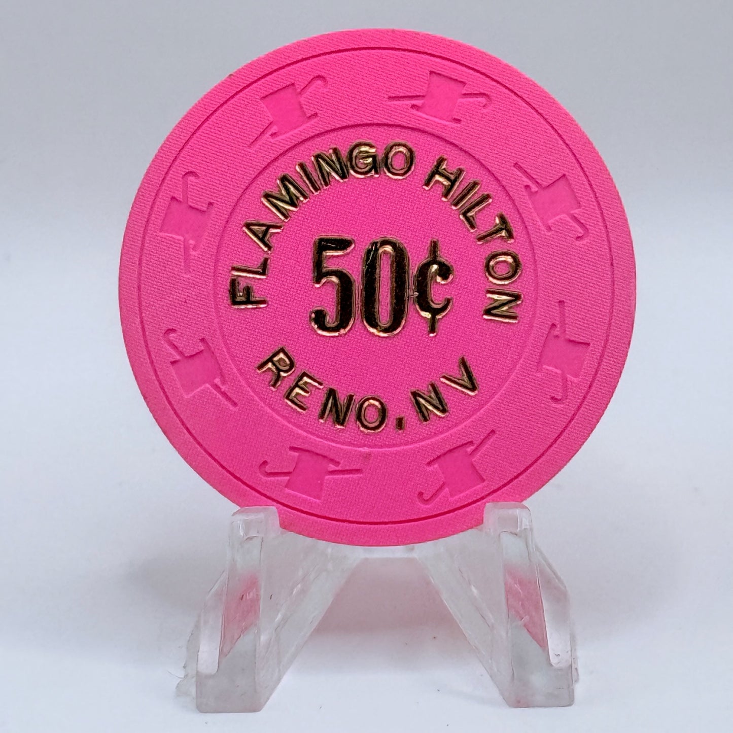 Flamingo Hilton Reno Nevada 1995 $0.50 Casino Chip N3005