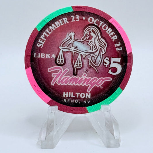 Flamingo Hilton Reno Nevada 1995 Series 7 LE $5 Casino Chip N1165
