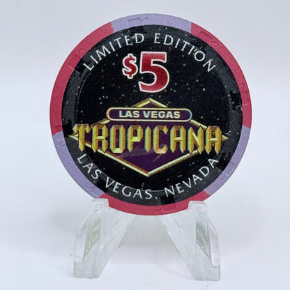 Tropicana Las Vegas Nevada 1998 'Aquarius' Series 20 LE $5 Casino Chip V3539