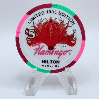 Flamingo Hilton Reno Nevada 1995 Series 7 LE $5 Casino Chip N1165