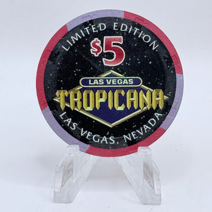 Tropicana Las Vegas Nevada 1998 'Scorpio' Series 20 LE $5 Casino Chip V3555