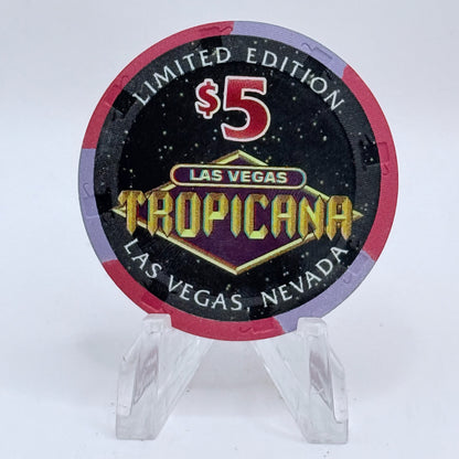Tropicana Las Vegas Nevada 1998 'Aries' Series 20 LE $5 Casino Chip V3540